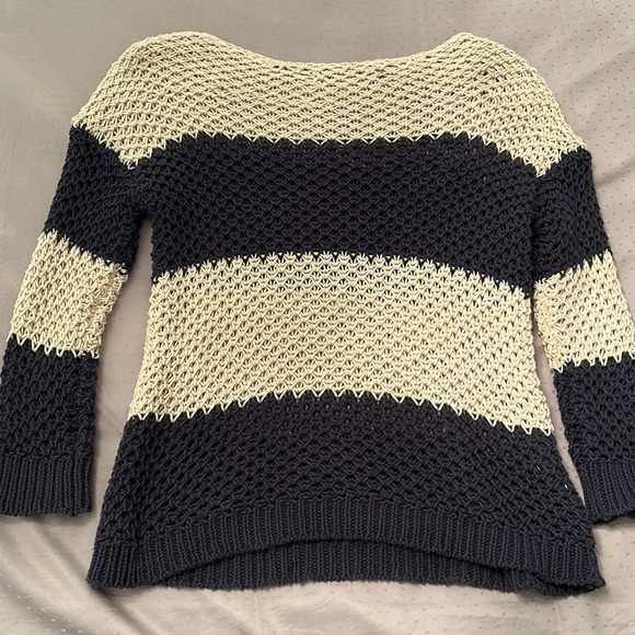 LOFT KNIT STRIPED SWEATER - Picture 4 of 4